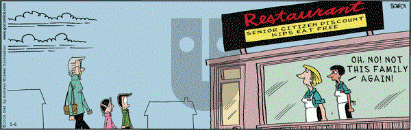 Grand Avenue on Monday May 6, 2024 Comic Strip