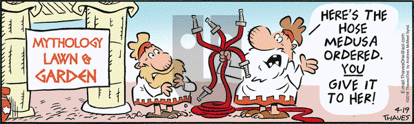 Frank and Ernest - Thursday April 19, 2018 Comic Strip