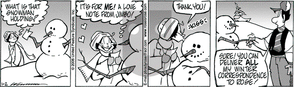 Rose is Rose on Wednesday January 18, 2006 Comic Strip