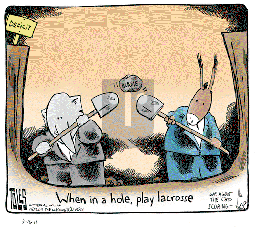 Tom Toles on Wednesday March 16, 2011 Comic Strip