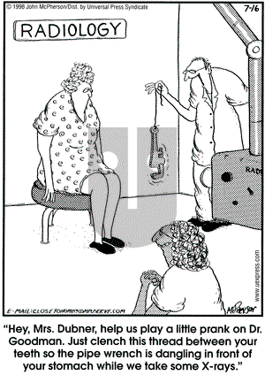Close to Home on Tuesday May 2, 2000 Comic Strip
