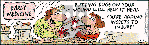 Frank and Ernest on Thursday June 1, 2017 Comic Strip