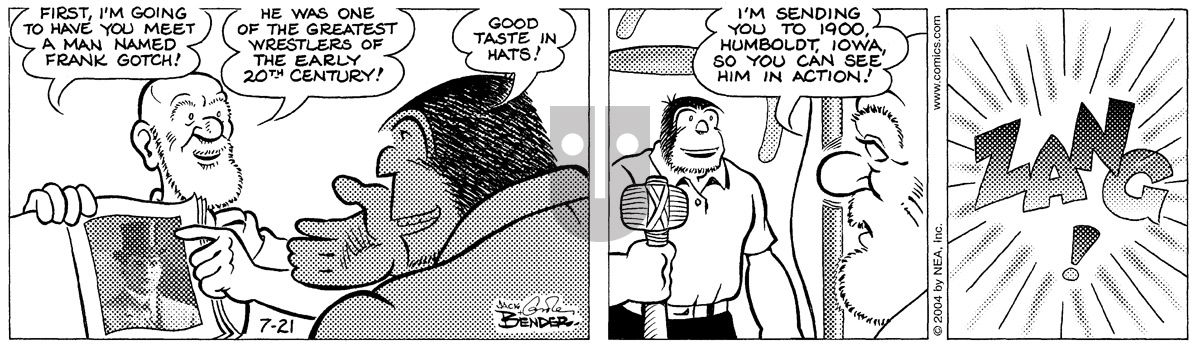 Alley Oop - Wednesday July 21, 2004 Comic Strip