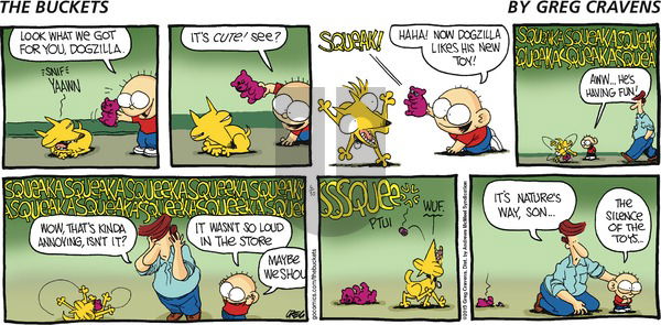 The Buckets on Sunday June 30, 2019 Comic Strip