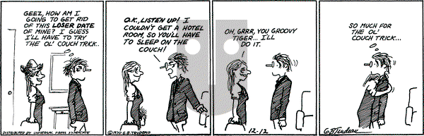 Doonesbury on Saturday December 12, 1970 Comic Strip