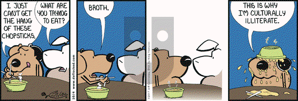 DeFlocked on Wednesday October 4, 2017 Comic Strip