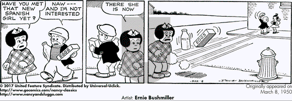 Nancy Classics on Wednesday March 8, 2017 Comic Strip