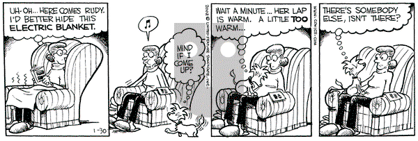 Grand Avenue on Wednesday January 30, 2002 Comic Strip
