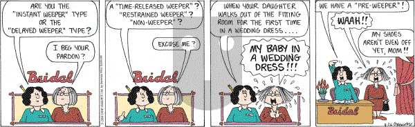 Cathy Classics - Thursday August 26, 2004 Comic Strip