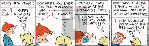 Red and Rover on Tuesday January 1, 2019 Comic Strip