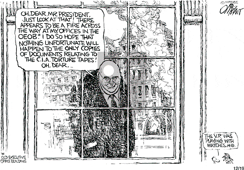 Pat Oliphant on Wednesday December 19, 2007 Comic Strip