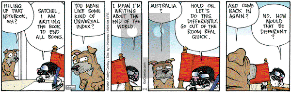 Get Fuzzy on Monday June 18, 2012 Comic Strip
