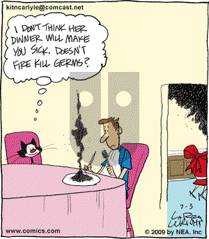 Kit 'N' Carlyle on Friday July 3, 2009 Comic Strip
