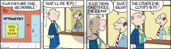 Drabble on Tuesday December 14, 2010 Comic Strip