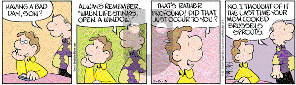 Drabble on Friday May 15, 2015 Comic Strip