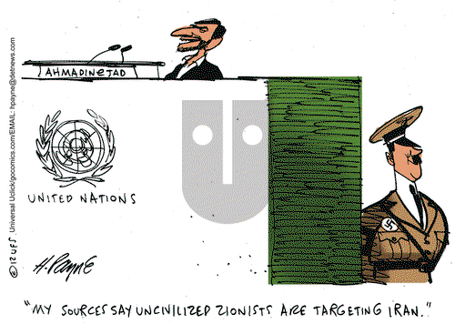 Henry Payne on Friday September 28, 2012 Comic Strip