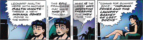 Nancy on Saturday March 21, 2009 Comic Strip