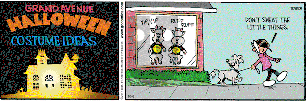 Grand Avenue on Tuesday October 6, 2020 Comic Strip