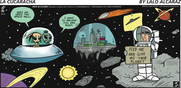 La Cucaracha on Sunday March 10, 2019 Comic Strip
