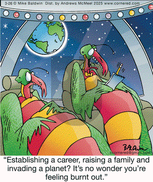 Cornered on Wednesday March 26, 2025 Comic Strip