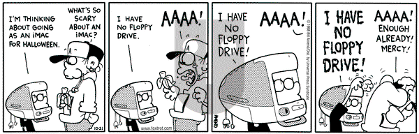 FoxTrot on Wednesday October 21, 1998 Comic Strip