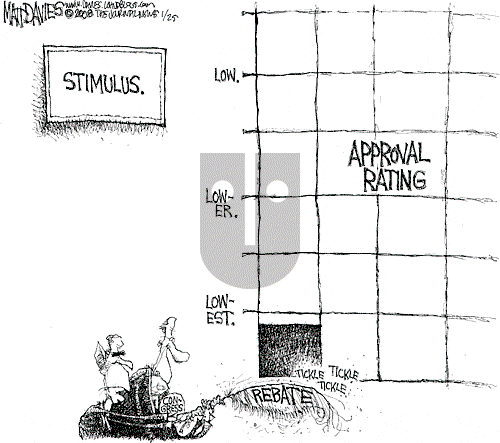 Matt Davies on Friday January 25, 2008 Comic Strip