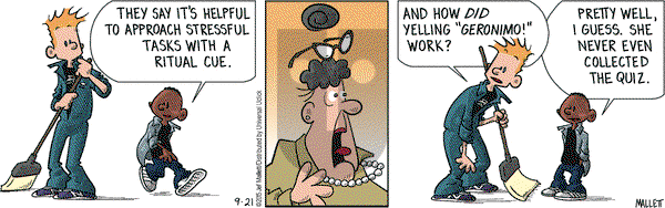 Frazz on Monday September 21, 2015 Comic Strip