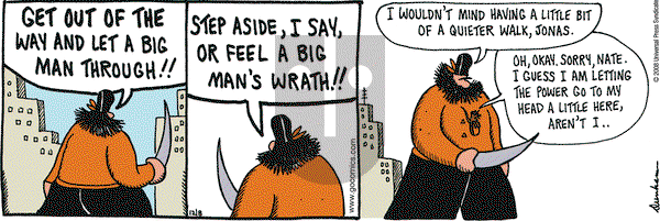 Overboard on Monday December 8, 2008 Comic Strip
