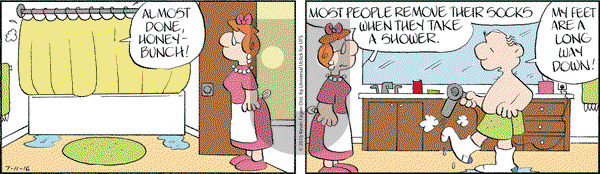 Drabble on Monday July 11, 2016 Comic Strip