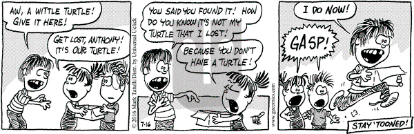 Heart of the City on Saturday July 16, 2016 Comic Strip