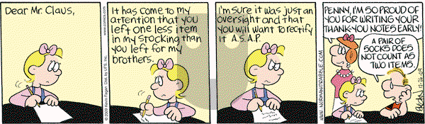 Drabble on Saturday December 26, 2009 Comic Strip