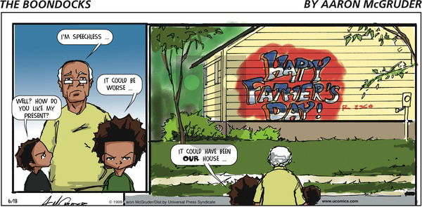 The Boondocks on Wednesday August 23, 2006 Comic Strip