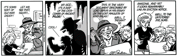 Doonesbury on Tuesday July 20, 1993 Comic Strip
