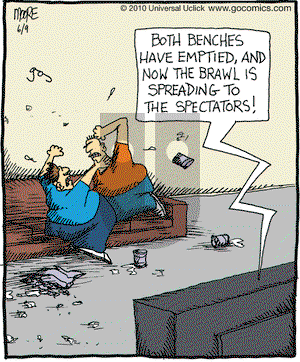 In the Bleachers on Wednesday June 9, 2010 Comic Strip