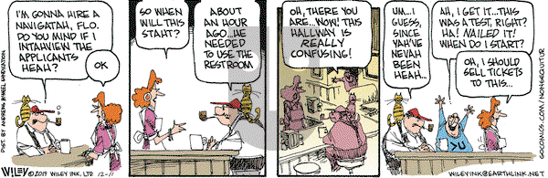 Non Sequitur on Wednesday December 11, 2019 Comic Strip