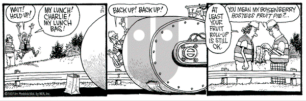 Monty on Thursday March 29, 2007 Comic Strip