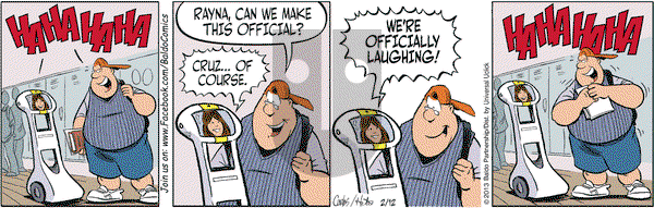 Baldo on Tuesday February 12, 2013 Comic Strip