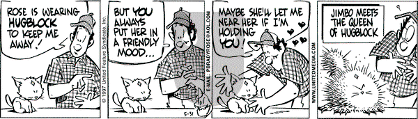 Rose is Rose on Saturday May 31, 1997 Comic Strip