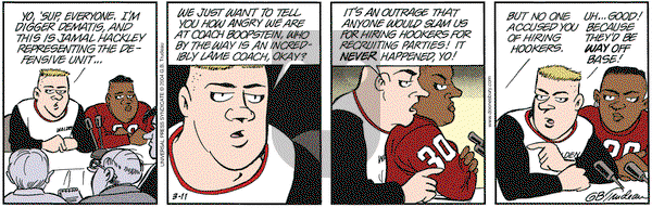 Doonesbury on Thursday March 11, 2004 Comic Strip