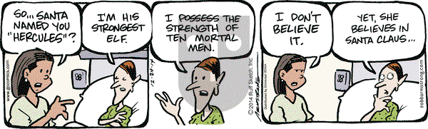 JumpStart on Wednesday December 24, 2014 Comic Strip