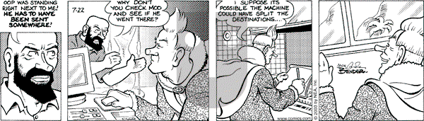 Alley Oop on Tuesday July 22, 2003 Comic Strip