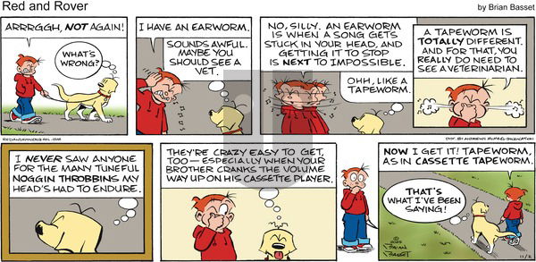 Red and Rover on Sunday November 2, 2025 Comic Strip
