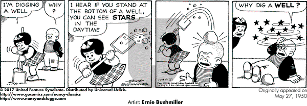 Nancy Classics on Saturday May 27, 2017 Comic Strip
