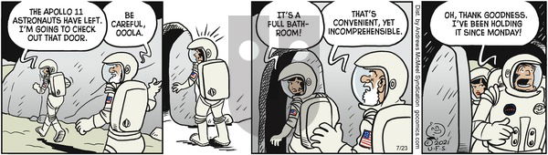 Alley Oop - Friday July 23, 2021 Comic Strip