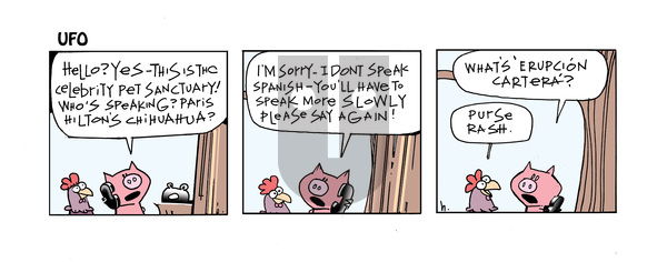UFO - Monday October 14, 2024 Comic Strip