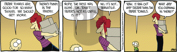 The Buckets on Saturday December 22, 2018 Comic Strip