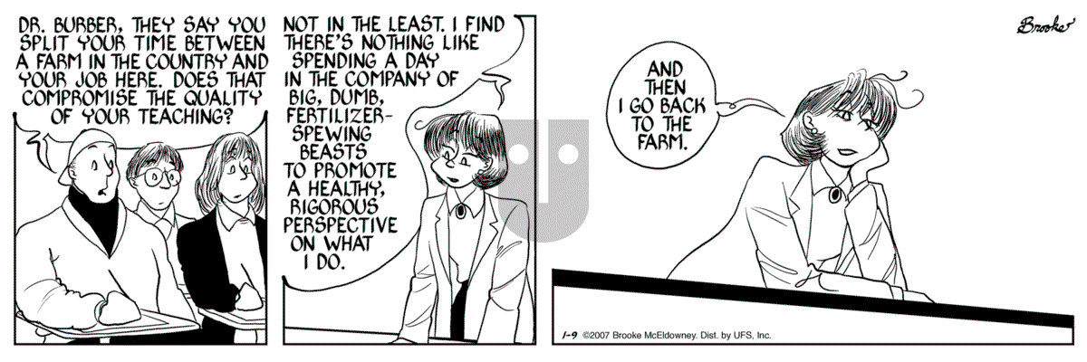 9 Chickweed Lane - Tuesday January 9, 2007 Comic Strip