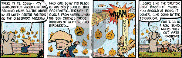 DeFlocked on Saturday October 3, 2009 Comic Strip