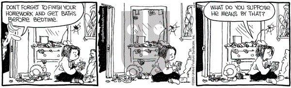 The Buckets on Monday March 14, 2005 Comic Strip
