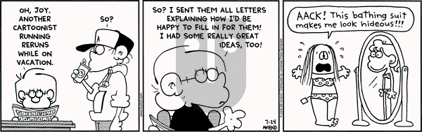 FoxTrot on Monday July 24, 2006 Comic Strip